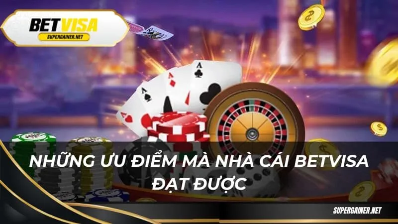 Những ưu điểm mà nhà cái Betvisa đạt được Những ưu điểm mà nhà cái Betvisa đạt được